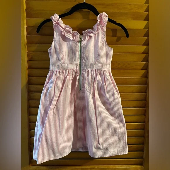 lilly pulitzer pink seersucker dress Lilly Pulitzer Dresses | Lilly Pulitzer Addison Dress | Color: Pink/White | Size: 0